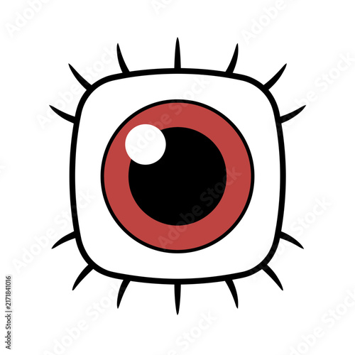 Cartoon Eye Illustration