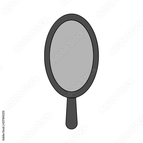 Foto Hand mirror illustration