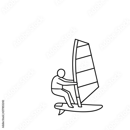 Windsurfer icon