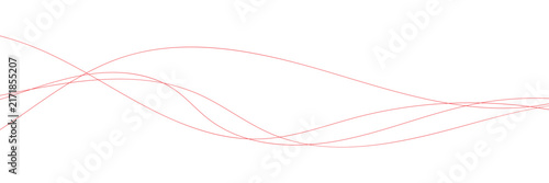 Abstract Flowing Wave Lines, Elegant Curved Swirl Strokes and Dynamic Wavy Line Background Design