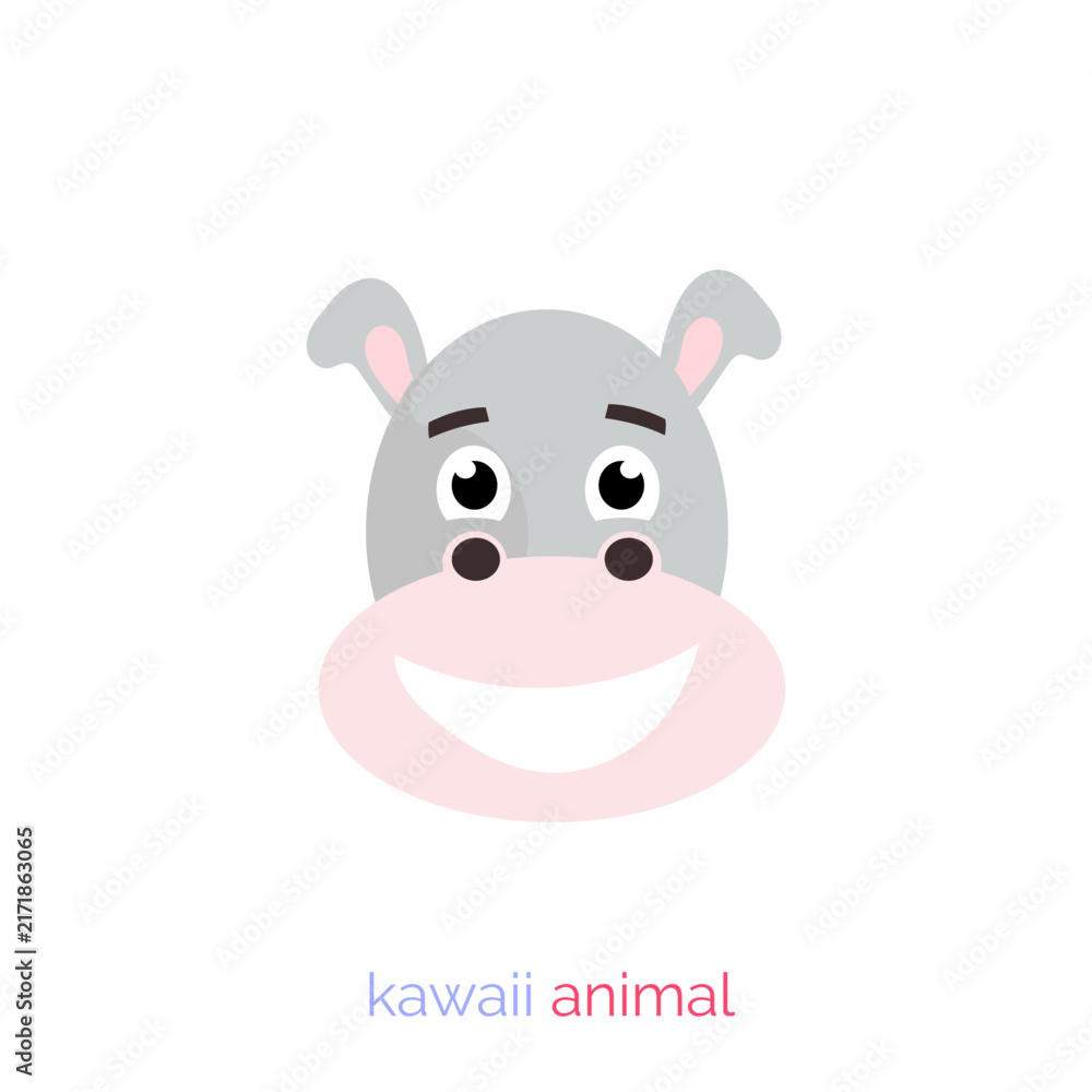 Fototapeta premium Cute Pink Piglet Cartoon Character Smiling Happily on a Fun Farm Animal Vector IllustrationCute Pink Piglet Cartoon Character Smiling Happily on a Fun Farm Animal Vector Illustration