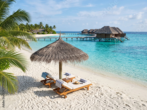 The seawater is clean and pure.