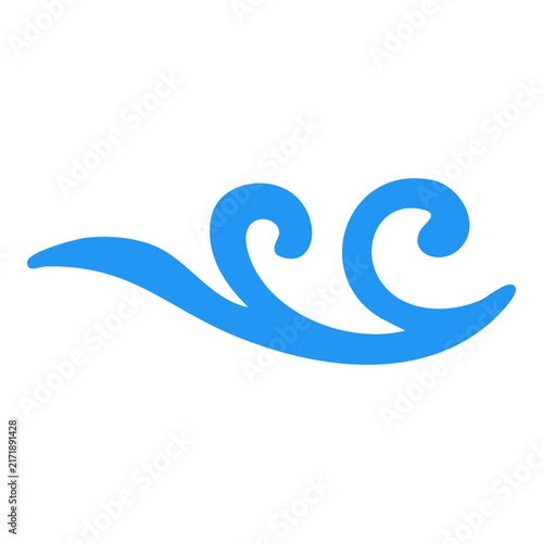 Curled Ocean Wave