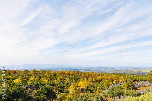 Foto 十勝岳望岳台から眺める麓（秋の北海道）