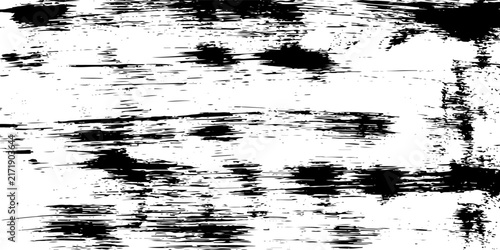 Black and White Grunge Texture Background, Distressed Noise Surface Vector Illustration