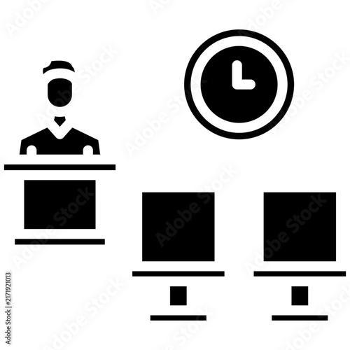 Waiting Room Icon