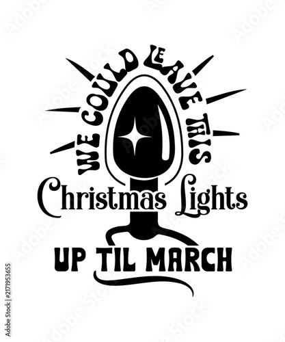 Christmas Light Svg Design Bundle