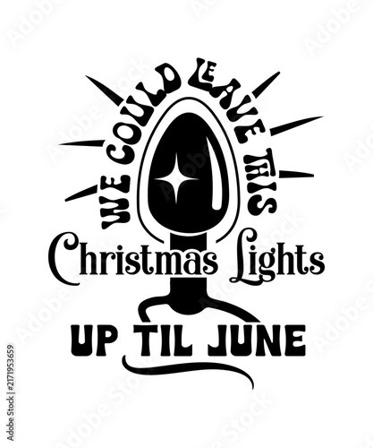 Christmas Light Svg Design Bundle