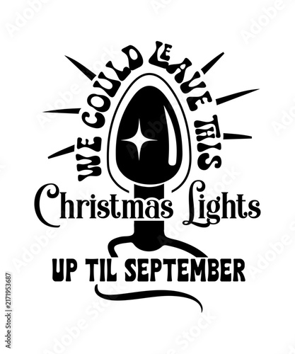 Christmas Light Svg Design Bundle