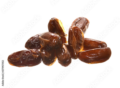 dates isolated on white background