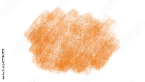 orange crayon grunge image 	