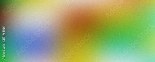 Konstfotografi Soft gradient background with grainy texture in light yellow blue green and white tones for design purposes