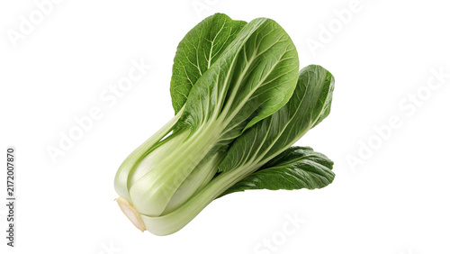 Foto Fresh green bok choy pak choi Chinese cabbage vegetable isolated on transparent
