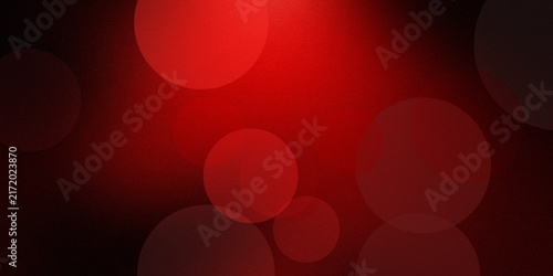 Red glowing circles bokeh effect backdrop textured abstract art for digital graphic design.