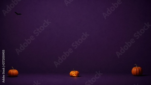Halloween 2026 City panorama in halloween style. Scary halloween isolated background. Orange and yellow background. Vector illustration.