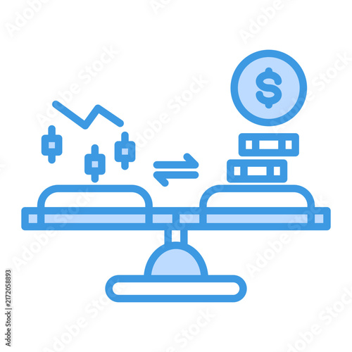 Foto stock market icon