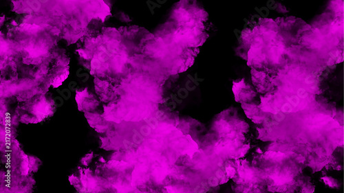 Purple smoke cloud for background and design elements