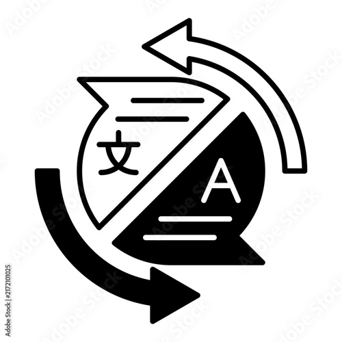Language Switch Dualtone Icon