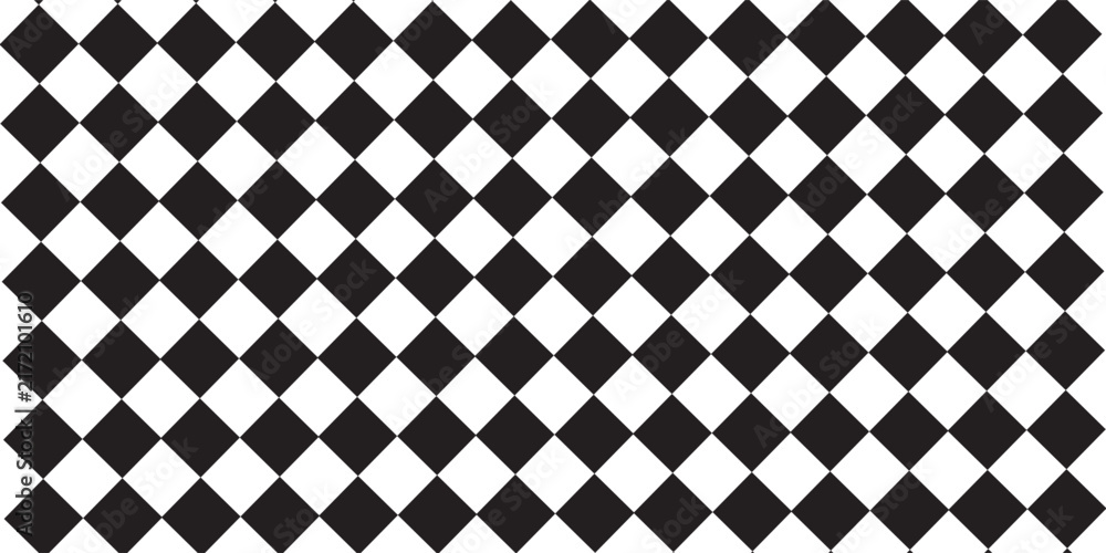 Fototapeta premium Checkered flag wave on white background design for sport race championship vector illustration.