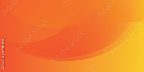 Orange liquid color background. Dynamic shapes composition. Template for poster, backdrop, book cover, and brochure. Vector illustration