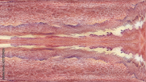 Fotografía Abstract red sandstone texture with natural wave patterns, pink and terra cotta canyon rock background