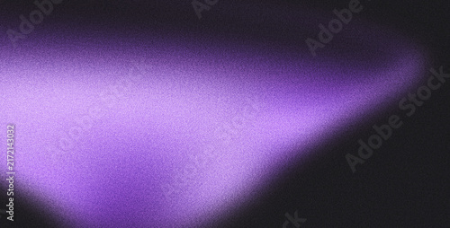 Purple Abstract Grainy Background with Vibrant Violet Glow, Fine Noise Texture and Dark Cinematic Gradient