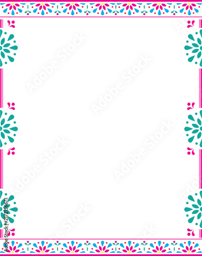 Latino Hispanic Colorful Page Templates