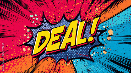 Vibrant Comic Style 