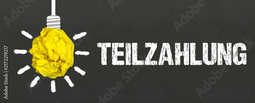 Obraz w ramie Teilzahlung 
