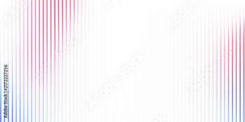 Abstract background with vertical lines in blue and red gradient