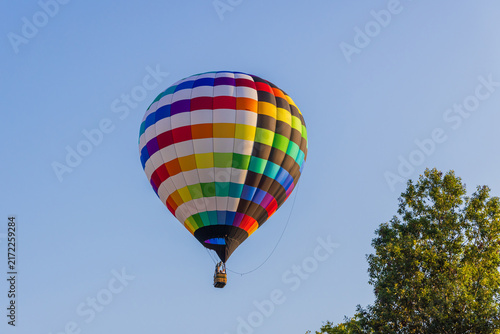 63805-01114 Hot Air Balloon lifting off  at Centralia Balloon Fest Centralia, IL