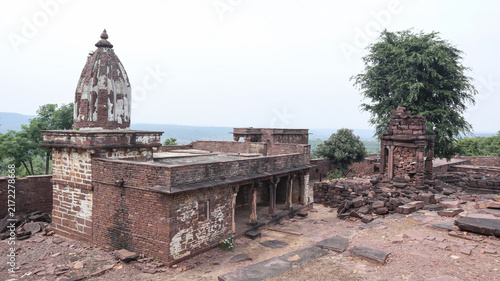 Ancient Jain Temple Ruins at Budhi Chanderi, Madhya Pradesh, India
