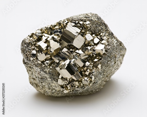 Tapety artystyczne Pyrite Crystal Cluster