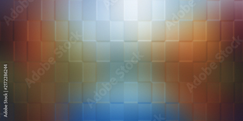 Grid of 3d embossed rectangles with soft color gradients for backgrounds.