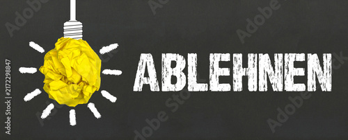 Foto ablehnen
