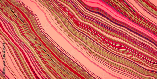 A Seamless Pattern of Artistic Liquid and Ocean Hues