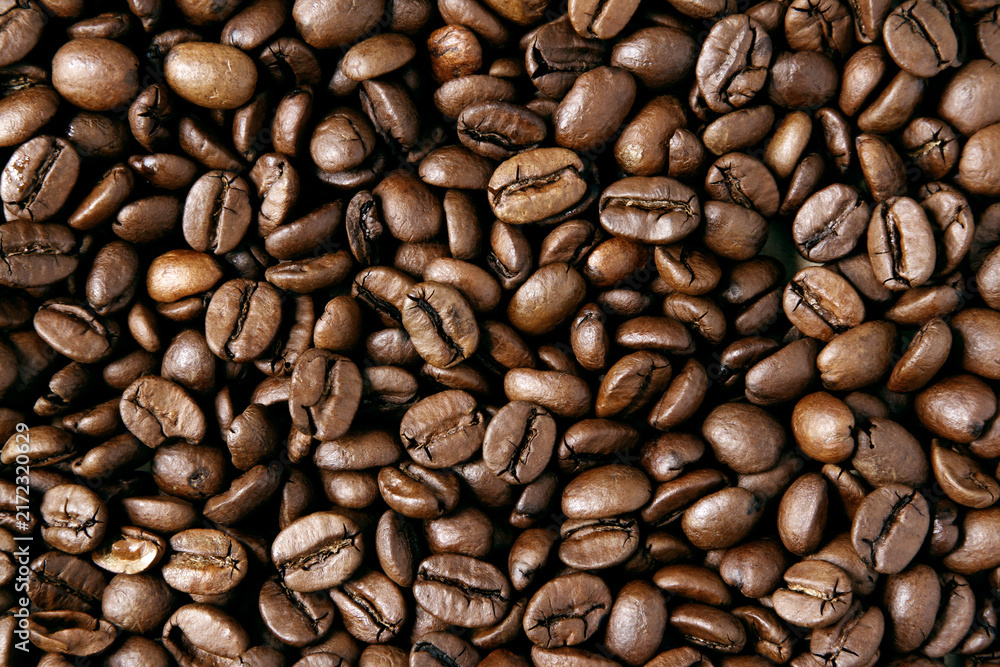 Fototapeta premium Roasted coffee beans