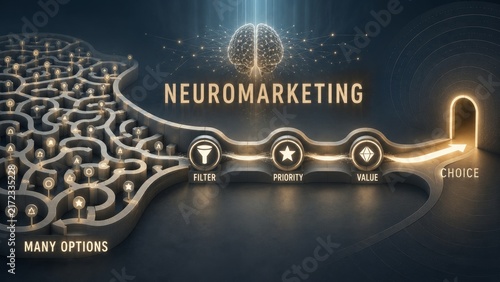 Neuromarketing Concept with Consumer Attention, Perception, Memory and Decision Making