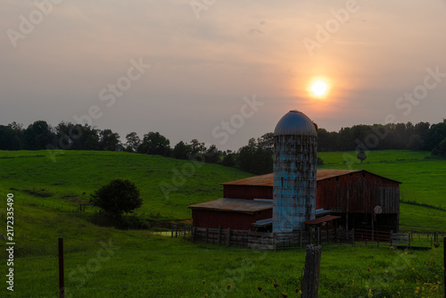 Agricultural lands near Gray, Tennessee, United States