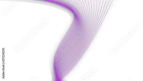 Vibrant Abstract Purple Light Trails on Dark Background - Futuristic Energy Design