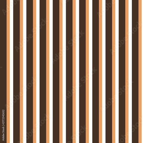 Konstfotografi Vertical stripes pattern with alternating dark brown, light brown, and white lin