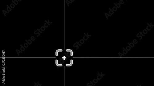 futuristic hud with the target planet scans / secret agent concept