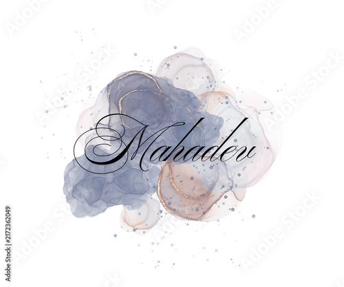 Mahadev Lord Shiva Divine Spiritual Illustration and Hindu Devotional Artwork