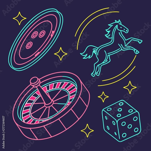 retro rocket vector illustration