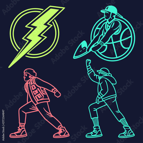 running man icon