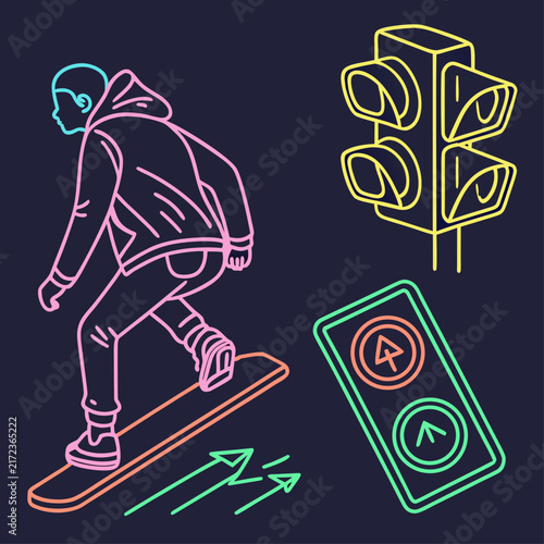 hockey player silhouette