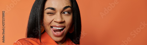 Photography Capturing joyful moments of a young beautiful woman with vibrant expressions