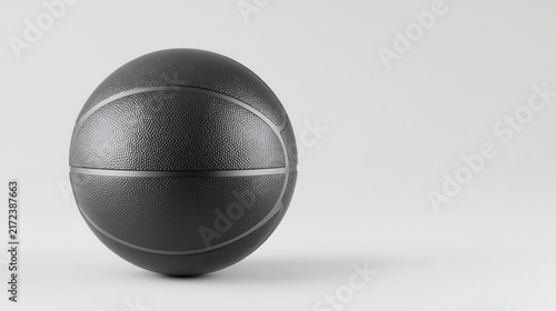 Single basketball with a textured rubber grip surface emphasizes classic sports design, durable construction, and reliable handling for training, practice, and recreational play.
