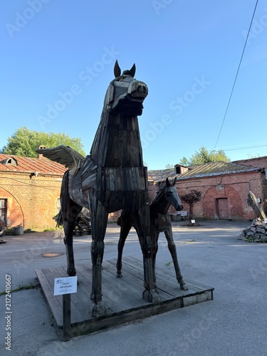 Canvas Print horse