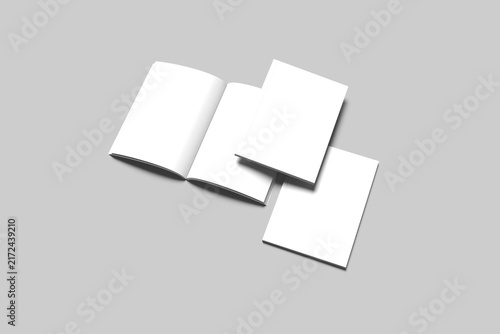 Blank A4 Magazine White